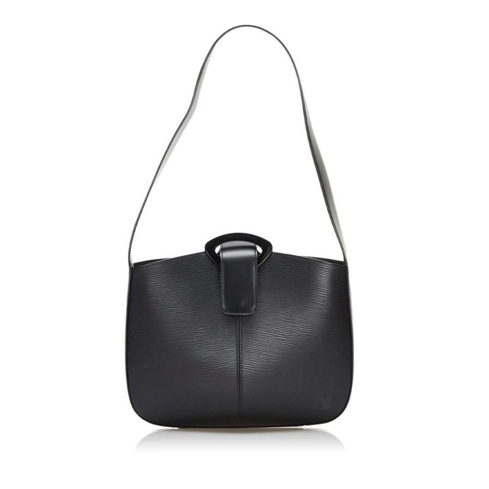 Louis Vuitton Epi Reverie Shoulder Bag Leather Noir Black